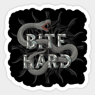 Bite Hard Sticker